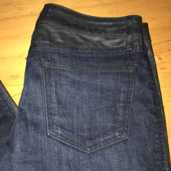 RICH & SKINNY Black & Blue Skinny Jeans 28 (31”) - Picture 4 of 8